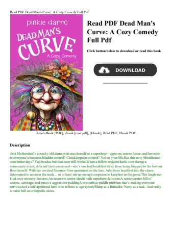 read pdf dead man's curve a cozy comedy full pdf