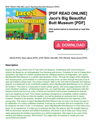 [pdf read online] jace's big beautiful butt museum [pdf]