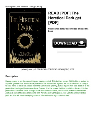 read [pdf] the heretical dark get [pdf]