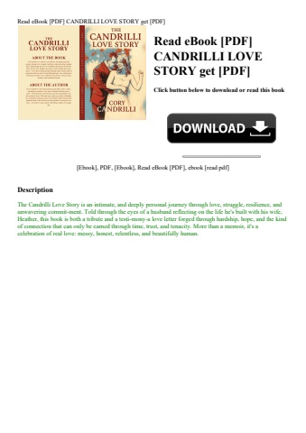 read ebook [pdf] candrilli love story get [pdf]
