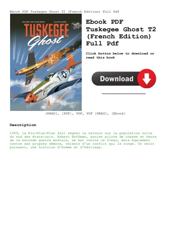ebook pdf  tuskegee ghost t2 (french edition) full pdf