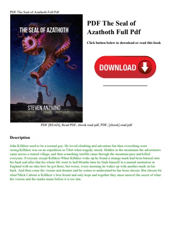 pdf the seal of azathoth full pdf