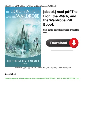 [ebook] read pdf the lion  the witch  and the wardrobe pdf ebook