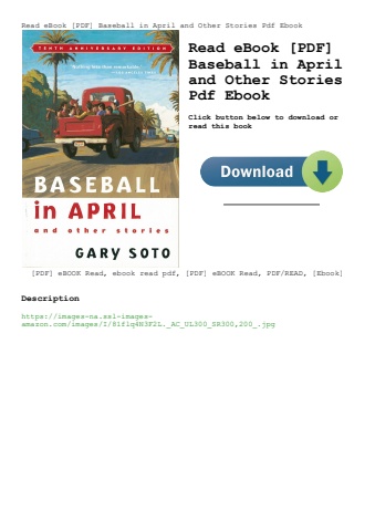 read ebook [pdf] baseball in april and other stories pdf ebook