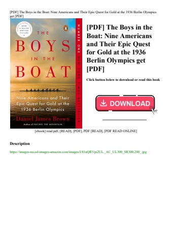 [pdf] the boys in the boat nine americans and their epic quest for gold at the 1936 berlin olympics