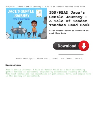 pdfread jace's gentle journey  a tale of tender touches read book