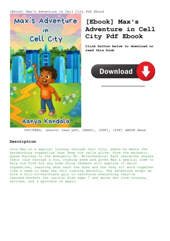 [ebook] max's adventure in cell city pdf ebook