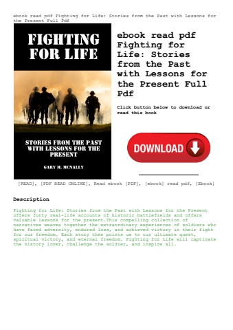 ebook read pdf fighting for life stories from the past with lessons for the present full pdf
