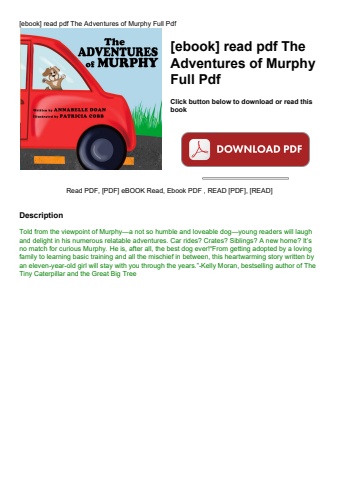 [ebook] read pdf the adventures of murphy full pdf