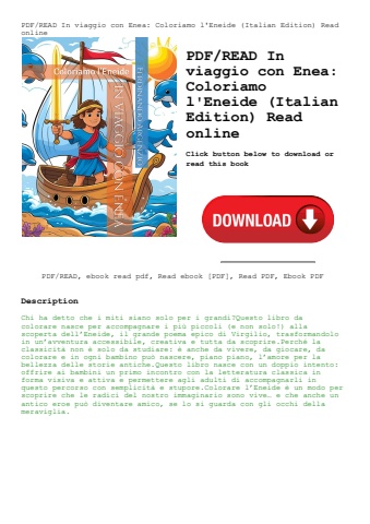 pdfread in viaggio con enea coloriamo l'eneide (italian edition) read online