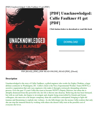 [pdf] unacknowledged callie faulkner #1 get [pdf]