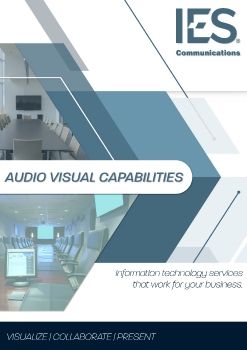 IES Communications, LLC - Audio Visual Capabilities