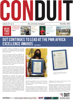 DUT CONDUIT Dec 2021