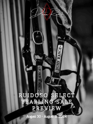 Dunn Ranch Ruidoso Select Yearling Sale FlipBook