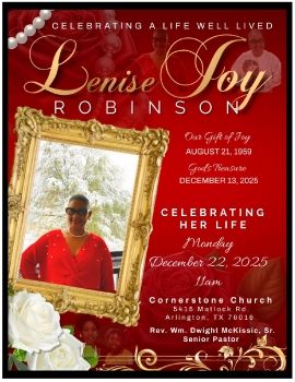 Lenise Joy Robinson_ Funeral Program 2