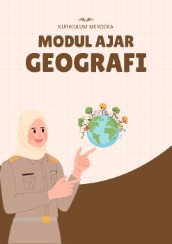 Modul Ajar Geografi Dokumen Cokelat Ilustratif_Neat