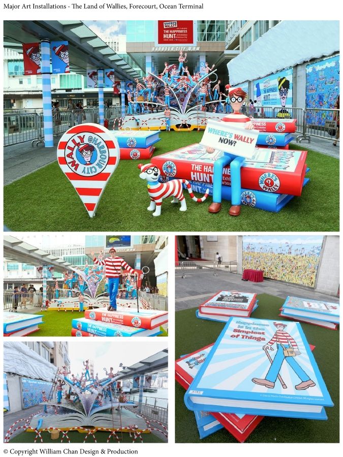 Where's wally Exhibition in HK photos 