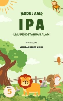 Sampul Buku Modul Ajar IPAS Hijau Ilustratif