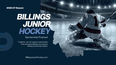 Billings Jr Hockey Sponsorship Deck