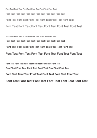 fonttest
