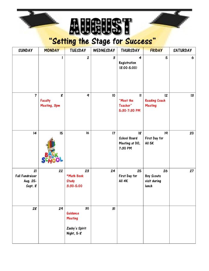 Clifdale Elementary FacultyCalendar 2016-2017