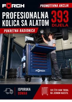 FÖRCH - POKRETNA RADIONICA 393 DIJELA
