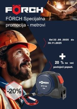 Akcija metrovi oktobar 2025