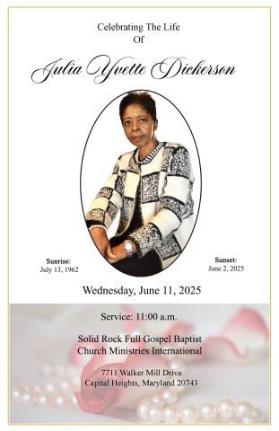 Julia Yvette Dickerson