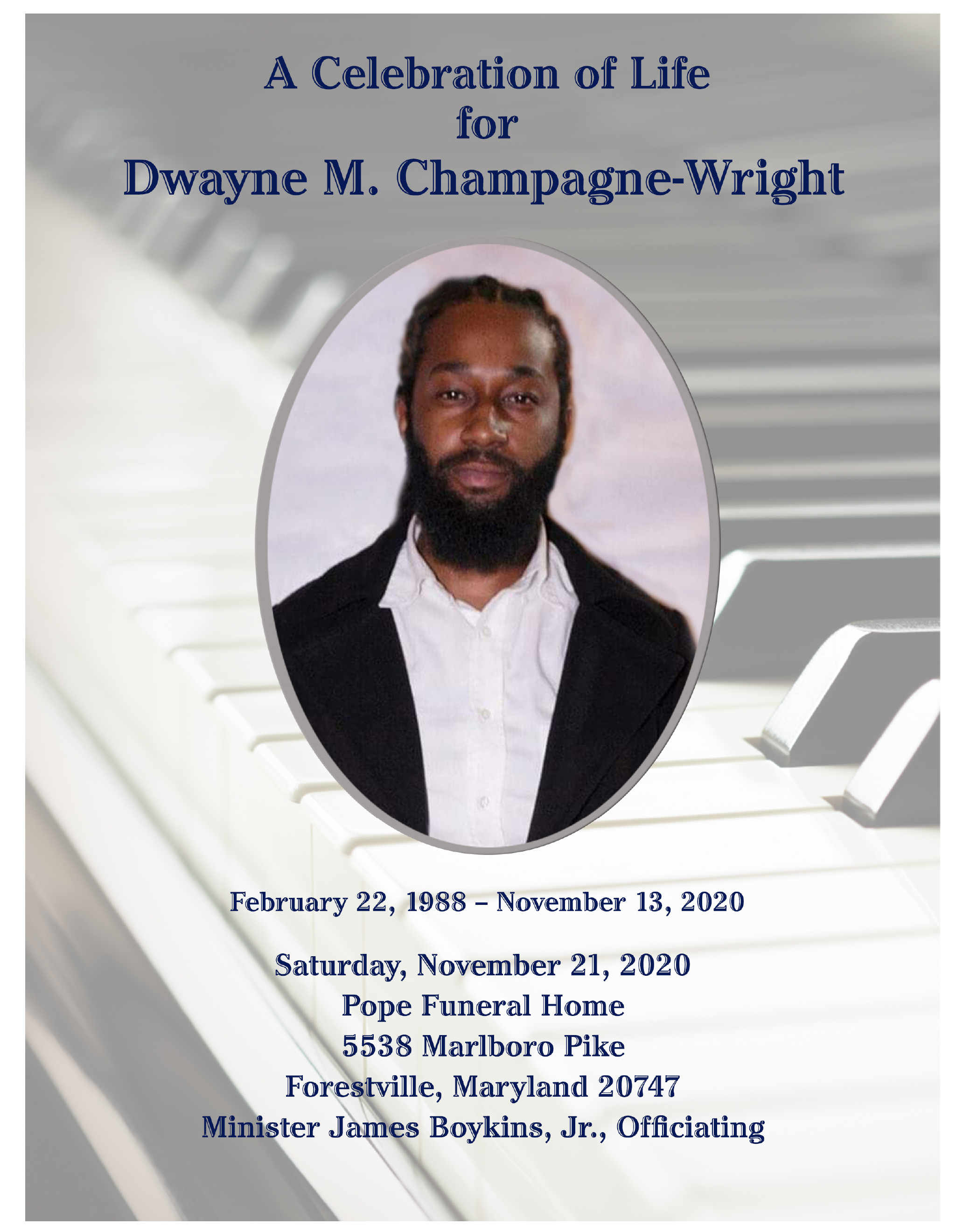 Dwayne Champagne Wright