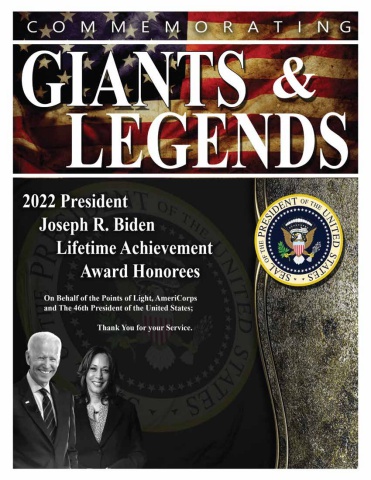 Joseph . Bider Lifetime Achievement Award Booklet PDF