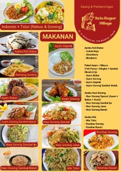Menu Baru Saung Gugur Village - Flip Book