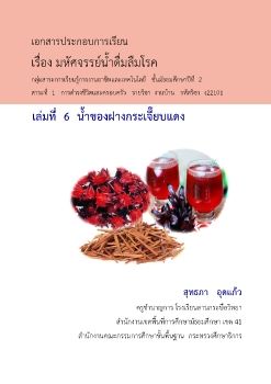 เล่มที่ 6 น้าของฝางกระเจี๊ยบแดง