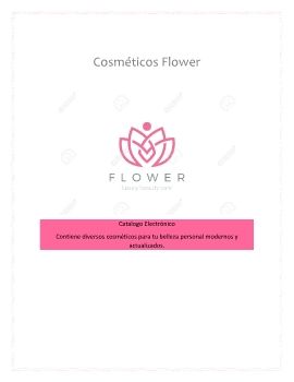 Cosméticos Flower1