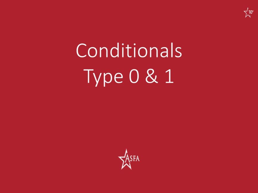 Conditionals,Type 0 & 1
