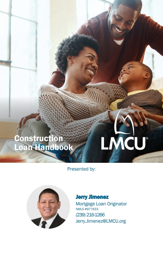 Jerry Jimenez FL LO_Construction Loan Booklet