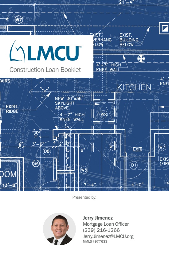 Jerry Jimenez FL Construction Loan Booklet