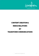 Transform Communications_Content Creation_Media Relations