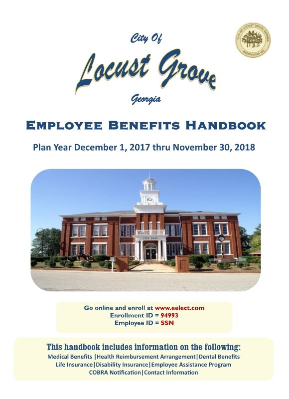 City of Locust Grove - Employee Benefits Handbook1