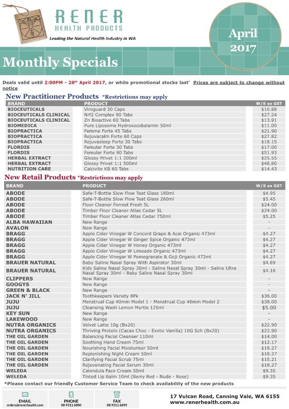 April Monthly Specials FINAL