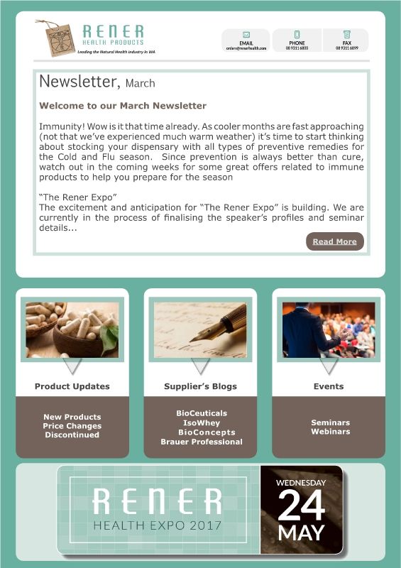 Newsletter March