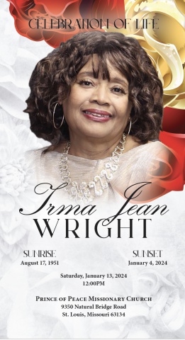 Irma Jean Wright Final Flipbook