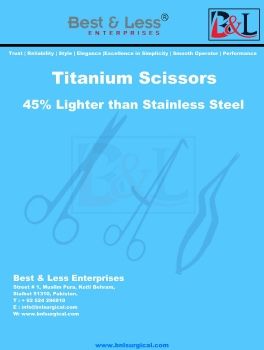 B&L 10 - Titanium Scissors-