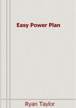 Easy Power Plan E-BOOK Ryan Taylor PDF Download (Schemes)