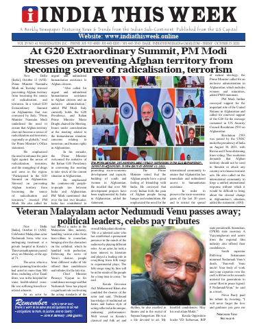 India This Week - October 15, 2021  e-Paper