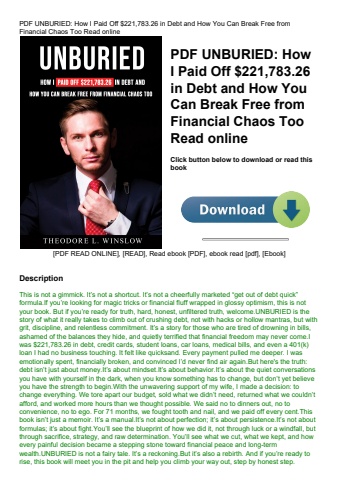 pdf unburied how i paid off $221 783
