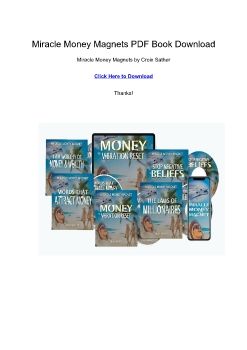 Miracle Money Magnets PDF Book Download (Free Online Reading)