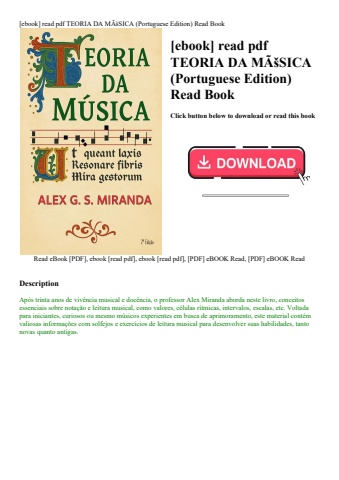 [ebook] read pdf teoria da mãƒâšsica (portuguese edition) read book
