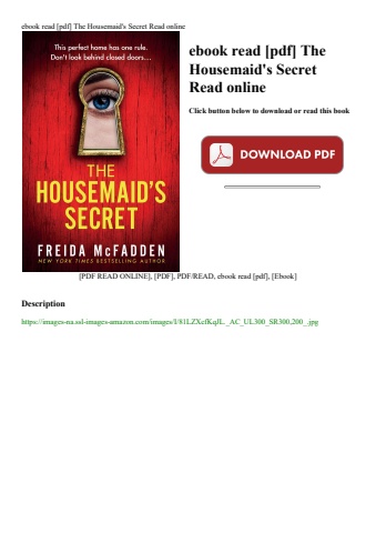 ebook read [pdf] the housemaid's secret read online