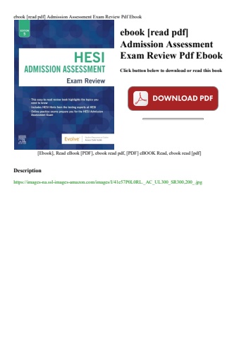 ebook [read pdf] admission assessment exam review pdf ebook