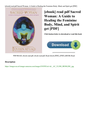 [ebook] read pdf sacred woman a guide to healing the feminine body  mind  and spirit get [pdf]
